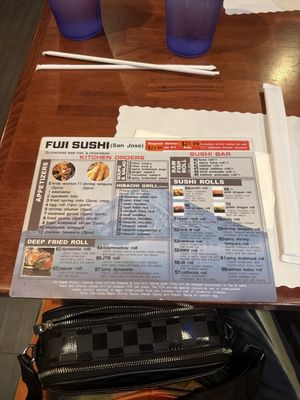 Menu photo 1 Fuji Sushi Mandarin Jacksonville, FL Menu photo 1 Fuji Sushi Mandarin Jacksonville, FL