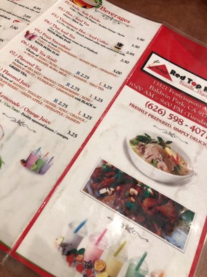 Menu photo 4 Red Top Kitchen Baldwin Park, CA