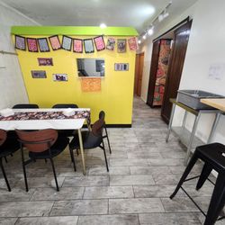 Additional seating next door