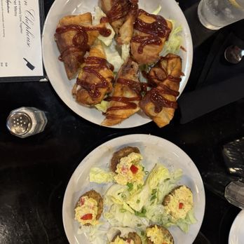 Carrollton Chophouse - Chop House BBQ Egg Rolls and Fried Deviled Eggs - Steakhouses Near Me - Carrollton, Georgia