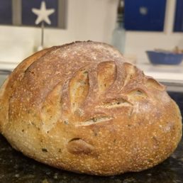 Rosemary roasted garlic sourdough Rosemary roasted garlic sourdough