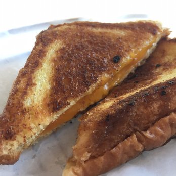 Punch Burger - Grilled cheese- you get to pick two cheeses and they cook it perfectly :) - Burgers Near Me - Indianapolis, Indiana