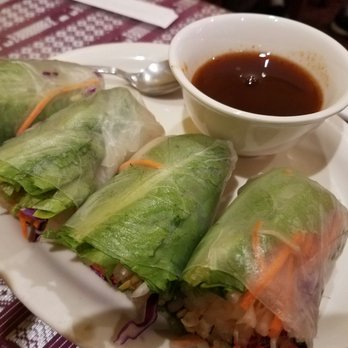 Naung Mai Thai Kitchen - Summer rolls with shrimp - Thai Near Me - Hilo, Hawaii Naung Mai Thai Kitchen - Summer rolls with shrimp - Thai Near Me - Hilo, Hawaii