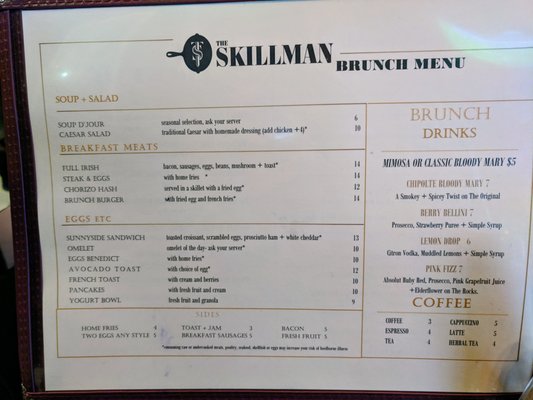 Menu photo 2 The Skillman Sunnyside, NY Menu photo 2 The Skillman Sunnyside, NY