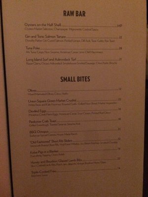 Menu photo 3 Rainbow Room New York, NY