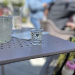 Pure Taqueria - Pineapple infused tequila shot