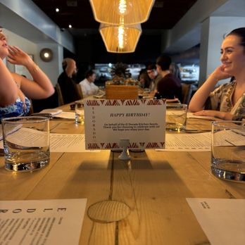 El Dorado Kitchen - birthday surprise - New American Near Me - Sonoma, California