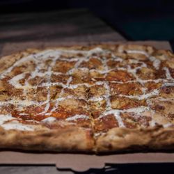 Luigi's Famous Pizza - Picked up a stuffed slice last week and decided to order a pie tonight. Stuffed Buffalo Chicken Pizza, really really good!