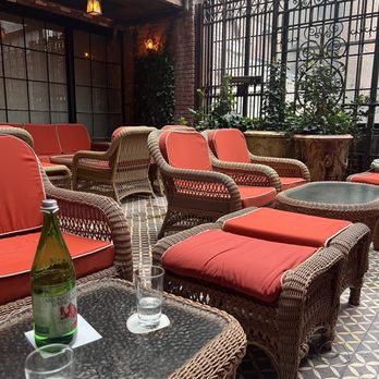 The Bowery Hotel - Patio off lobby - Hotels Near Me - New York, New York