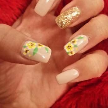 Vanessa Nails - Yellow flower for Chinese New year- Tet. Love it - Waxing Near Me - San Jose, California Vanessa Nails - Yellow flower for Chinese New year- Tet. Love it - Waxing Near Me - San Jose, California