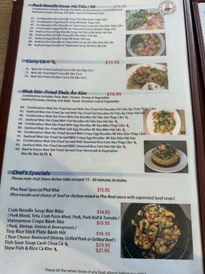 Menu photo 3 Pho Real Keller, TX