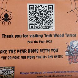 Face the Fear - More of the story when scanning the QR code