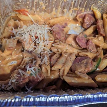 Granite City Food & Brewery - Cajun pasta first time we ordered. Lots of delicious sauce. Loved it. Comes with salad and french bread!  only $11.99 on Wednesdays - American Near Me - Eagan, Minnesota