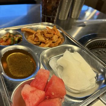 The K BBQ - Some of the yum yum stuff from the salad bar! - Korean Near Me - Marysville, Washington