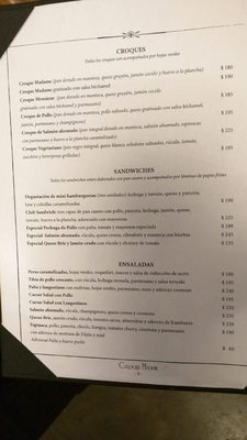 Menu photo 2 Le Blé Buenos Aires, C