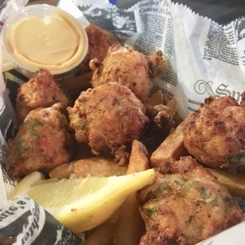 DJ's Clam Shack - Conch fritters - AMAZING we came back and got 2 more - Seafood Near Me - Key West, Florida