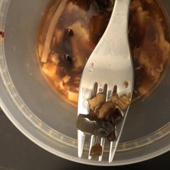 China Sun - a fork stuck in a bowl of food - Chinese Near Me - Bensalem, Pennsylvania