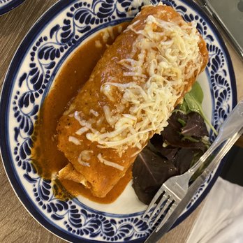 Taco Mesa - Chicken Burrito (Wet) - Breakfast & Brunch Near Me - Orange, California