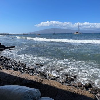 Mala Ocean Tavern - View from my table - Seafood Near Me - Lahaina, Hawaii Mala Ocean Tavern - View from my table - Seafood Near Me - Lahaina, Hawaii
