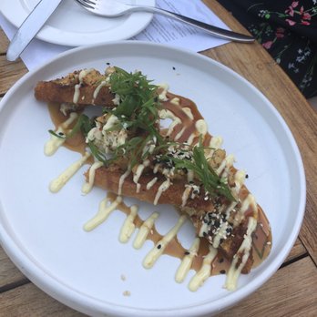 Harvest - Shrimp toast - New American Near Me - Laguna Beach, California Harvest - Shrimp toast - New American Near Me - Laguna Beach, California