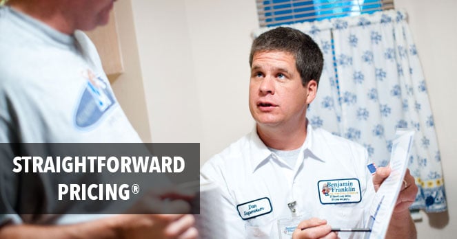 Slide of Benjamin Franklin