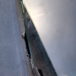Payless Auto Glass Lopez - Completly able to get air and water up under the new windshield.