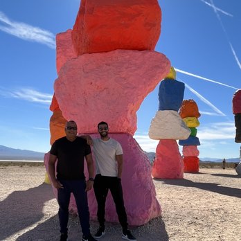 Seven Magic Mountains - Public Art Near Me - Las Vegas, Nevada Seven Magic Mountains - Public Art Near Me - Las Vegas, Nevada