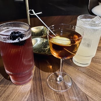 Elusive - Botanical Bar by Dashfire - From left to right: Bitter Devil, 50/50 (not on the menu but saw it mentioned in the 1st review) & Eldest Sage - Distilleries Near Me - Minneapolis, Minnesota Elusive - Botanical Bar by Dashfire - From left to right: Bitter Devil, 50/50 (not on the menu but saw it mentioned in the 1st review) & Eldest Sage - Distilleries Near Me - Minneapolis, Minnesota