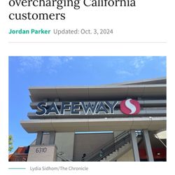 Safeway - It's just a matter of time until Arizona Safeway stores are hit with a similar penalty.
