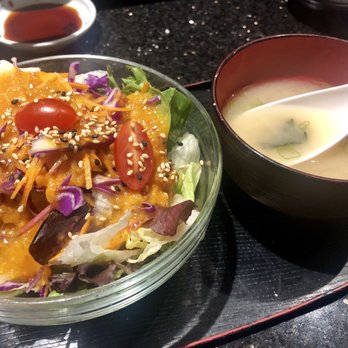 Kaigen - Salad and miso soup - Japanese Near Me - Orange, California Kaigen - Salad and miso soup - Japanese Near Me - Orange, California