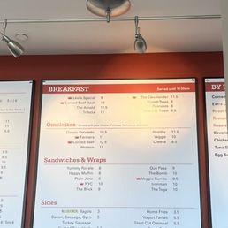 menu from September 2024