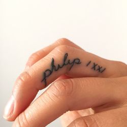 Blue Tiger Tattoo - They ensured it would look better than the stencil. They will scam and rip you off (80$). DON'T GET TATTOOED HERE!