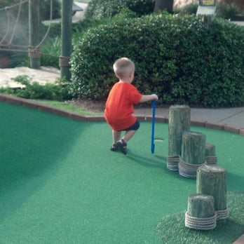 Adventure Island - Hole in 7! - Mini Golf Near Me - Orange Beach, Alabama
