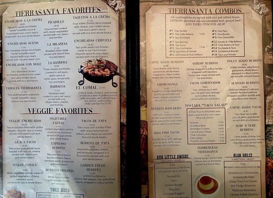 Menu photo 4 Tierrasanta Mexican Restaurant San Diego, CA Menu photo 4 Tierrasanta Mexican Restaurant San Diego, CA