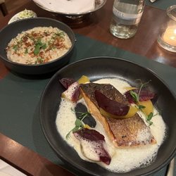 Le Cassoulet - Salmon and risotto