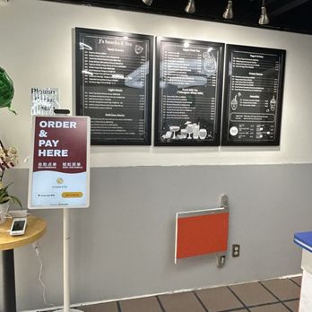 J's Snacks and Tea - Menu and order/pay machine - Chinese Near Me - Berkeley, California