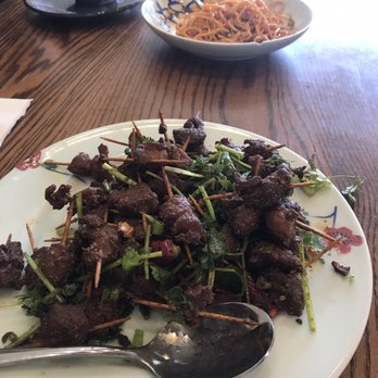 Sichuan Impression - Perfectly seasoned bite sized lamb picks, YES PLEASE! - Szechuan Near Me - Alhambra, California