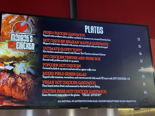 Menu photo 2 Monroe's Hot Chicken Phoenix, AZ Menu photo 2 Monroe's Hot Chicken Phoenix, AZ