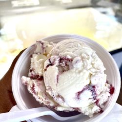 Sunni Sky's Homemade Ice Cream - Blueberry cheesecake