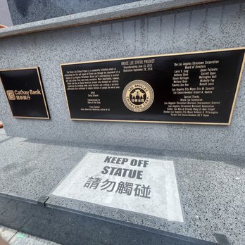 Bruce Lee Statue - Landmarks & Historical Buildings Near Me - Los Angeles, California