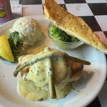 Flamingo Grill - Grouper Oscar - Seafood Near Me - Myrtle Beach, South Carolina Flamingo Grill - Grouper Oscar - Seafood Near Me - Myrtle Beach, South Carolina