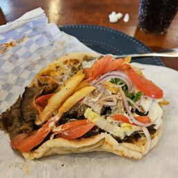 Gyro Wrap - delicious! Gyro Wrap - delicious!