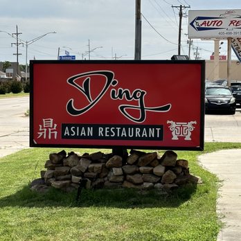DING Asian Fusion - Sign - Asian Fusion Near Me - Bethany, Oklahoma