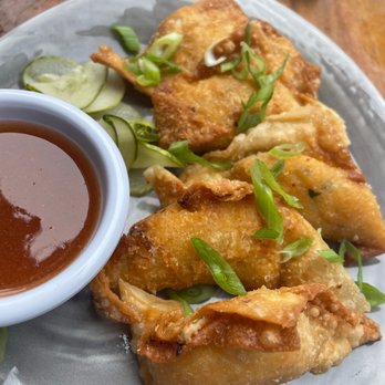 Duke's La Jolla - Crab wonton - New American Near Me - La Jolla, California Duke's La Jolla - Crab wonton - New American Near Me - La Jolla, California