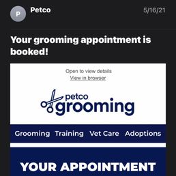 Today May 30th... appointment booked since May 16 No one called me that they will refuse my dog today .. Unprofessional Today May 30th... appointment booked since May 16 No one called me that they will refuse my dog today .. Unprofessional