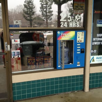Aqua Delight - a vending machine in front of a convenience store - Water Stores Near Me - Ontario, California