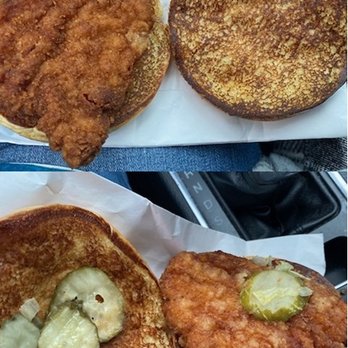 McDonald's - Chicken McCrispy. So dry, nothing on it. Tasted like and smelled like fish - Burgers Near Me - Covington, Washington McDonald's - Chicken McCrispy. So dry, nothing on it. Tasted like and smelled like fish - Burgers Near Me - Covington, Washington