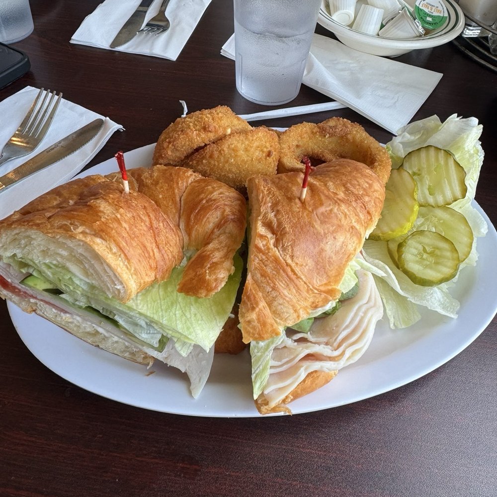 Turkey Avocado Croissant Turkey Avocado Croissant