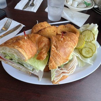 Harbor House Café - Turkey Avocado Croissant - American Near Me - Dana Point, California Harbor House Café - Turkey Avocado Croissant - American Near Me - Dana Point, California