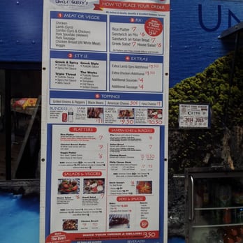 Uncle Gussy's - Menu - Food Trucks Near Me - New York, New York Uncle Gussy's - Menu - Food Trucks Near Me - New York, New York